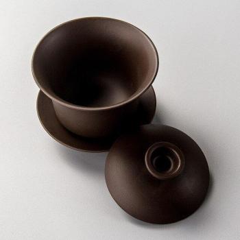 Chinesisches Tee-Set „Lila Gaiwan“ – 120 ml Zisha-Terrine mit Deckel