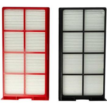Wernig EFS-G 90-200 GF Ventilation Filter Kit – G4 & F7, 2-Piece, 29x15x5 cm (Red/Black/White)