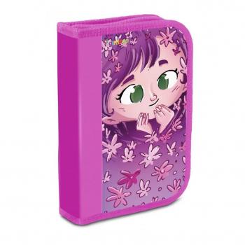 Gimboo, Etui, 1 Fach, mit Trennwand, gemischte Farben