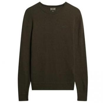 Pull Superdry Homme Essential Slim Vert Taille S