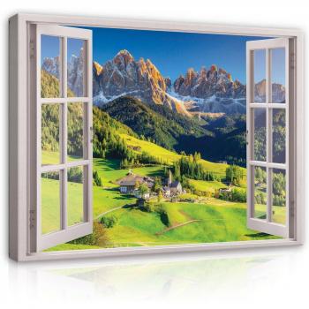 Alpen Panorama – Leinwand für Schlafzimmer & Wohnzimmer