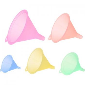 Oil & Liquids Multicolor Funnel Kit – 5 Units
