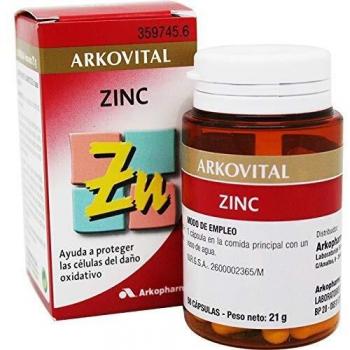 ZINC ARKOVITAL 50 CAPS
