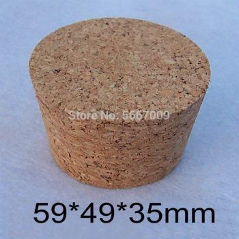 Wooden Corks for Glass Wine Bottles and Tea Jars (59*49*35mm)