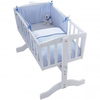 Clair de Lune Barley Bebe Crib Quilt and Bumper Set