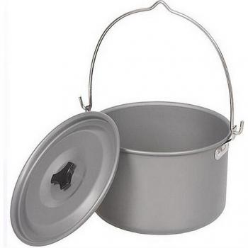 4L Outdoor Cookware Set – Lightweight 4‑Liter Aluminum Alloy Camp Pot with Lids