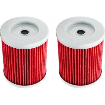 Filtro de aceite Cyleto para Yamaha CP250, YP250, YP400, Xmax (1/2/4 Uds) 2004-2019