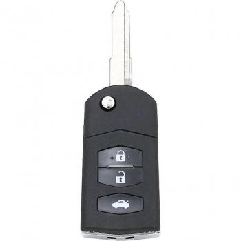 Folding Flip Remote Key Fob for Mazda 3 5 6 RX-8 CX-7 CX-9