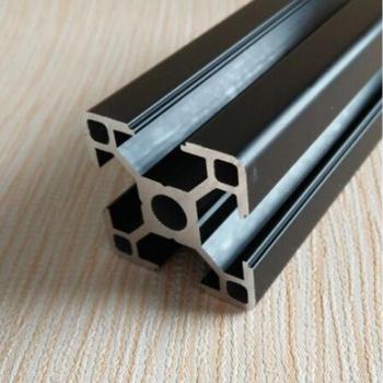 Piezas de impresión 3D para HyperCube Evolution, perfiles 3030 de 700mm y 800mm, disponibles en negro o plateado, 4 piezas por conjunto