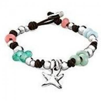 Pulsera Unode50 OLA PUL1710 Baño de Plata con Cristales Talla S