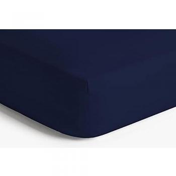 Imperial Rooms Brushed Microfibre Super King Size Fitted Sheets 25 CM Easy Care Super Soft Bed Sheets Fade Resistant (Navy)