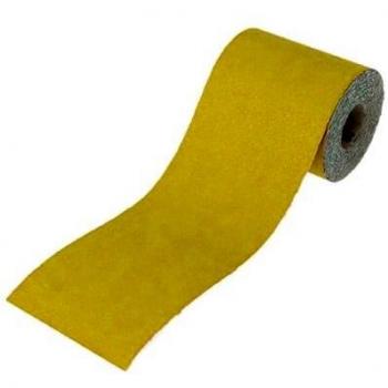 Yellow Aluminium Oxide Sanding Paper Roll 115mm x 50m 120g