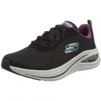 Zapatilla para Mujer Skechers Meta Aired Out Negro Rosa