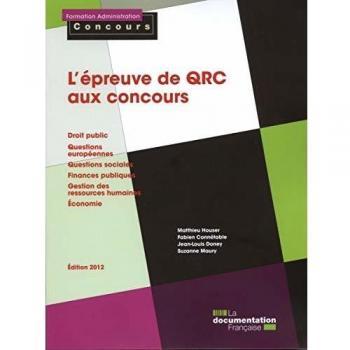 L'épreuve de questions à réponse courte (QRC) aux concours