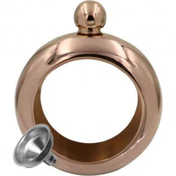 UPORS 3.5oz Stainless Steel Flask with Funnel