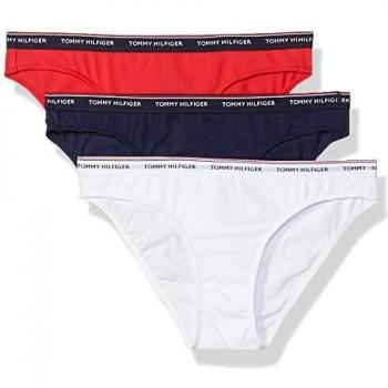 Tommy Hilfiger Bikini Braguita 3p, Rojo (Tango Red/White/Navy Blazer 012)