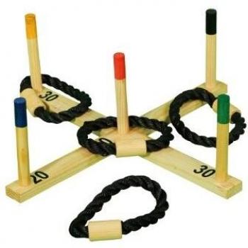 Wurfspiel mit Ringen