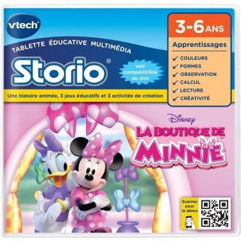 Jeu Storio VTech – Découverte Minnie (Version Française)