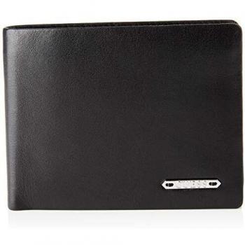 Guess Men's Tyler Billfold W/s Flap Wallet, Black