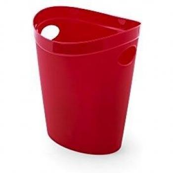Addis 514804 Red Trash Can for Waste Paper, 12 litre