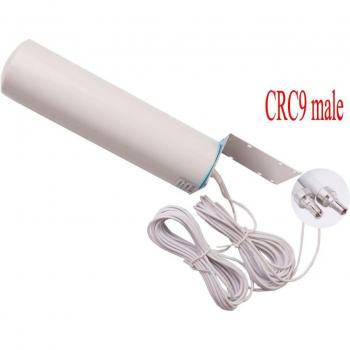 Omni Directional WiFi Antenna CRC9 TS9 SMA Male Connector 5m Dual Cable for 2G 3G 4G LTE