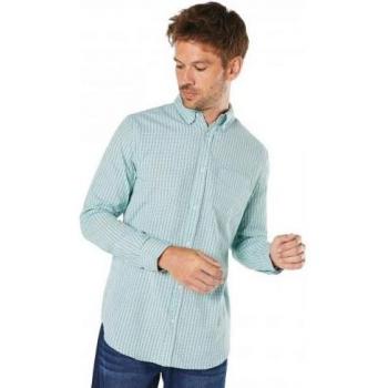 Camicia a maniche lunghe in cotone a quadri