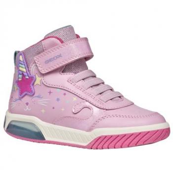 Pink Geox Multi‑Colour Kids Boots for Females – EU 27