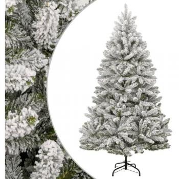 VidaXL 210 cm Artificial Hinged Christmas Tree