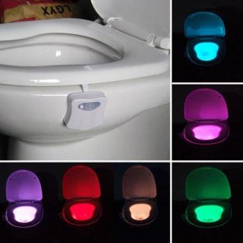 Coperchio WC luminoso con sensore automatico