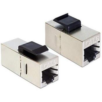 Delock 86626 Keystone Modul RJ45 Buchse Cat.6 kompakt 25 Stück