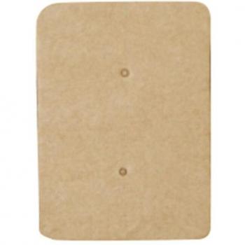 50Pcs Kraft Paper Earring Holders 2.5*3.5cm