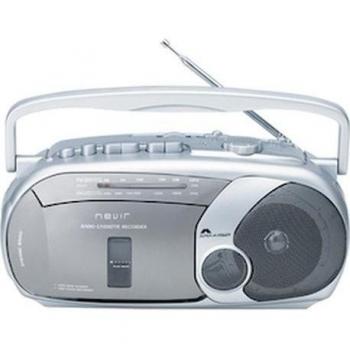 RADIO CASSETTE NEVIR NVR-416T GRIS GRABADOR