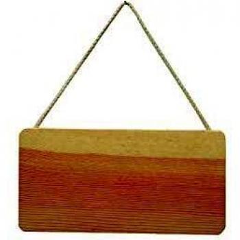 Artemio Tabla Colgante de Madera Artesanal