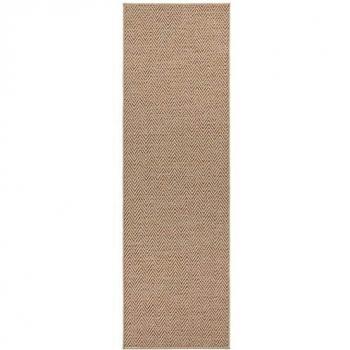 Läufer HANSE HOME Nature 500 rutschfester Flachgewebe-Teppich, orange/beige, 80 cm x 450 cm