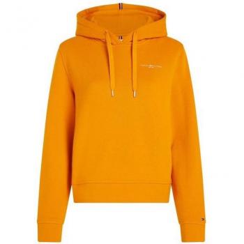 Donna Felpa Tommy Hilfiger 1985 Arancione con Cappuccio XS