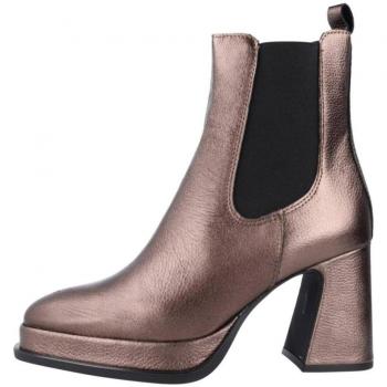 Bottes Retro en Cuir pour Femme