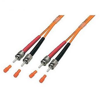 Duplex LWL Patchkabel OM1 (62,5/125) ST/ST, 1m