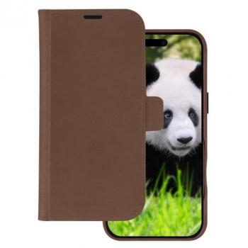 IPhone 16 Plus Lynge MagSafe Leather Wallet with Card Slots – Dark Tan