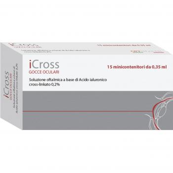 SOLUZIONE OFTALMICA ICROSS 15 MONODOSI DA 0,35 ML