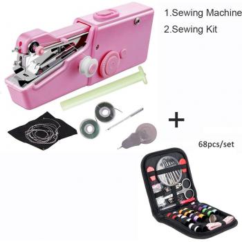 Compact Electric Sewing Machine for Repairs