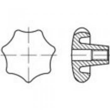 TOOLCRAFT 5er Set Sterngriffe