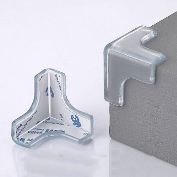 Anticollisie Hoekbeschermers van Silicone voor Baby's