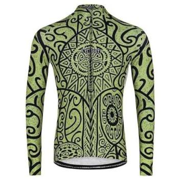 Maglia Cycology Zanzibar Maniche Lunghe Green/Black (Versione Nero)