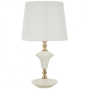 Lampada da Comodino Midcentury Rossa in Ceramica Ø 26x43 cm