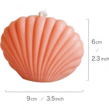 Birthday Decoration Shell Candle