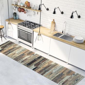 Cucina Antiscivolo Passatoia Vintage Wood 60x180