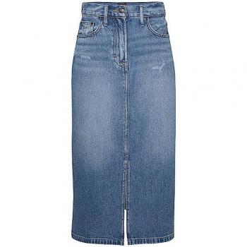 Tommy Jeans Midi‑Jeansrock – 31 Blau, Regular Cut