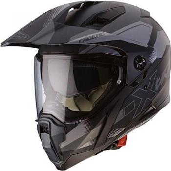 Caberg XTrace Antracita Casco Negro Mate Hombres 0,5
