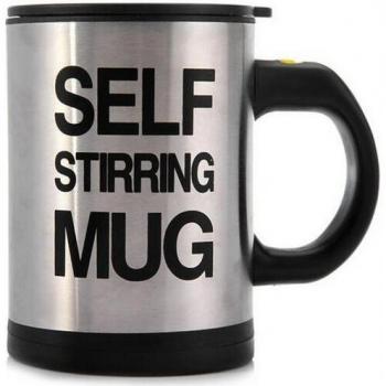 Taza de acero inoxidable automática para café y leche 400 Ml