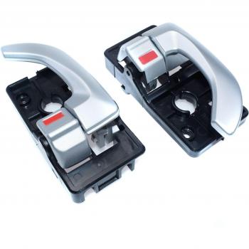 Bouton de poignée intérieure Hyundai Tucson 2005‑2007 – WOLFIGO Couleur argent